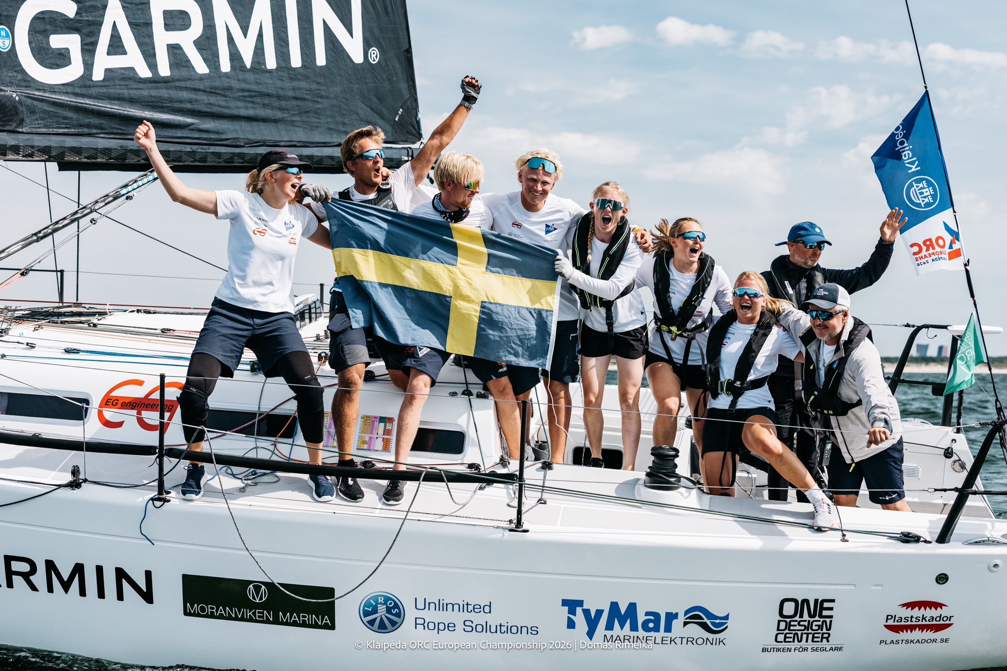 Modified First 36.7 GARMIN Team Pro4u by Patrik Forsgren (SWE) - Klaipėda ORC European Championship 2026, Lithuania © Domas Rimeika