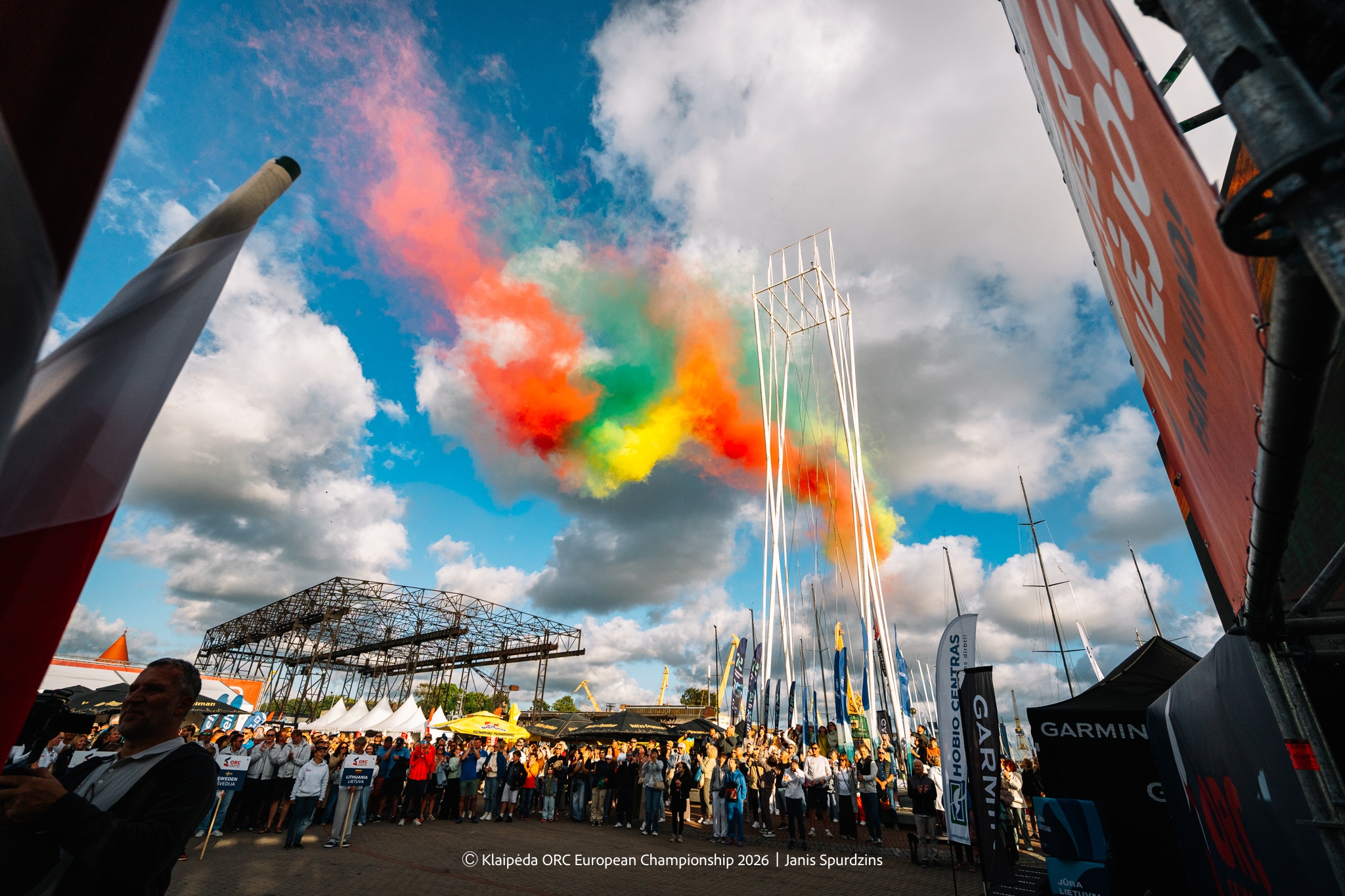 Opening Ceremony - Klaipėda ORC European Championship 2026, Lithuania © Janis Spurdzins