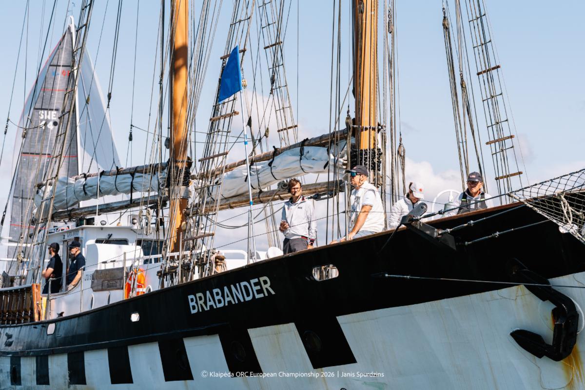 Race Committee vessel BRABANDER - Klaipėda ORC European Championship 2026, Lithuania © Janis Spurdzins