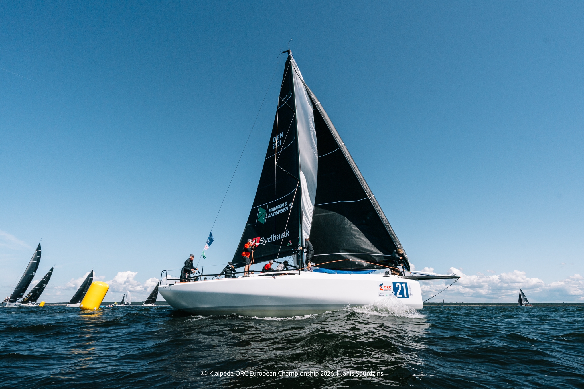 STONY X, MAT 11 by Steen Toftebjerg (DEN) - Sportland leg inshore race - Klaipėda ORC European Championship 2026, Lithuania © Janis Spurdzins