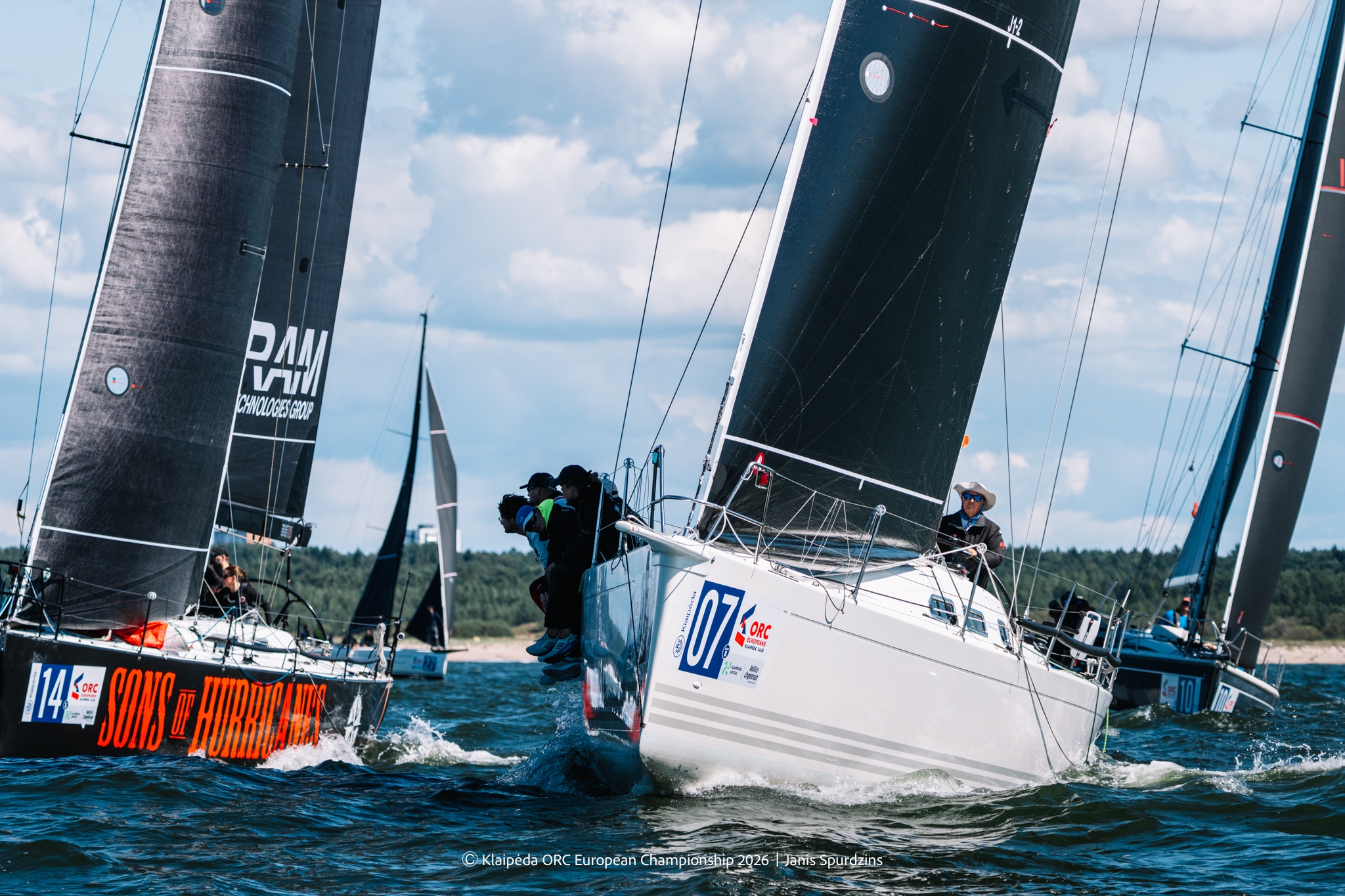 AJA, X-41 by Lennart Hieke (GER) - Sportland leg inshore race - Klaipėda ORC European Championship 2026, Lithuania © Janis Spurdzins
