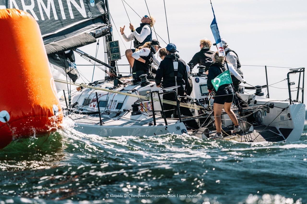 Garmin Team Pro4u, Modified First 36.7 by Patrik Forsgren (SWE) - Klaipėda City Municipality Leg Inshore Races - Klaipėda ORC European Championship 2026, Lithuania © Janis Spurdzins