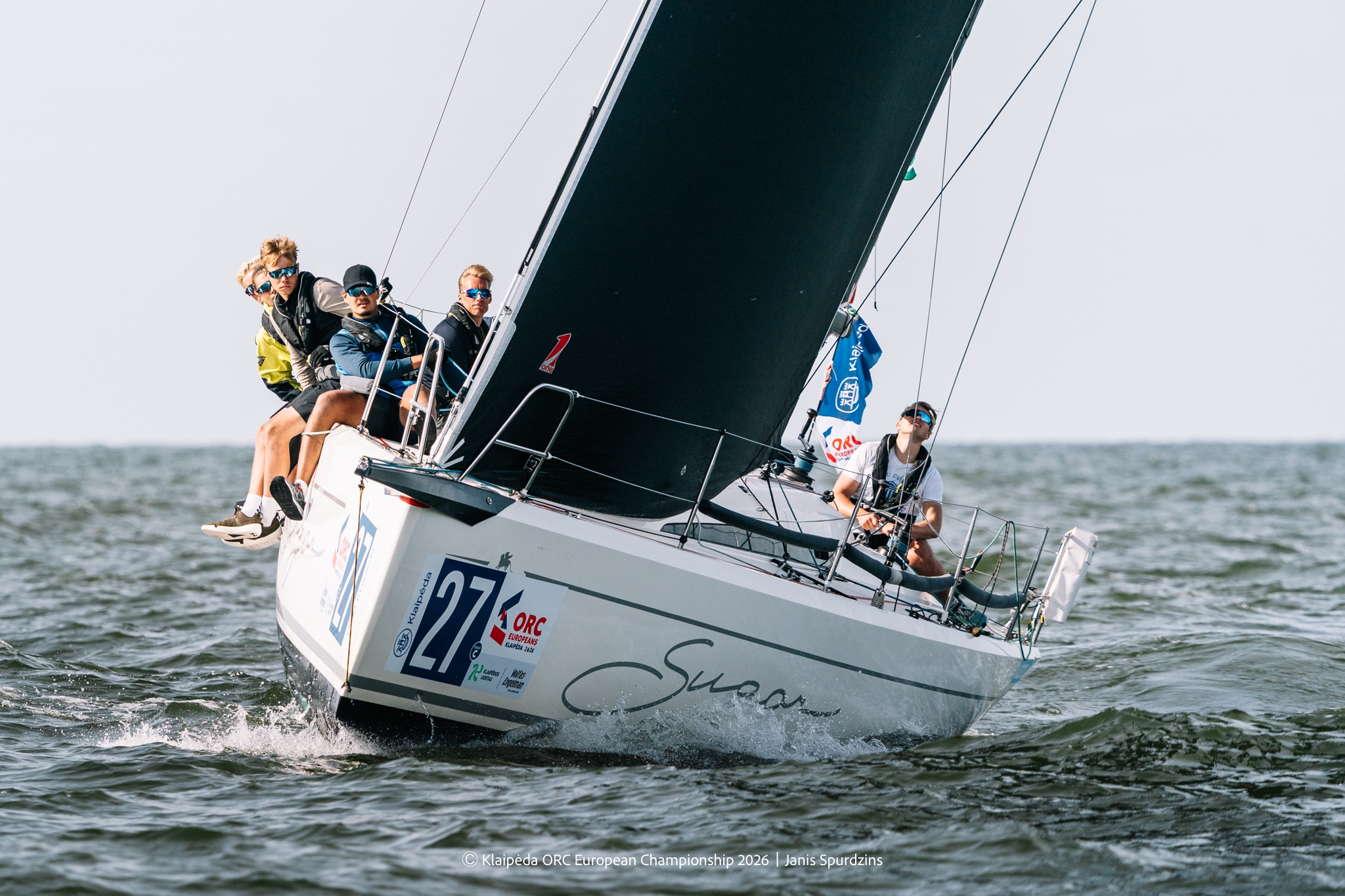 SUGAR, Italia 9.98 F con Henri Roihu (EST) al mando - Etapa Volfas Engelman - Campeonato Europeo ORC de Klaipėda 2026, Lituania © Janis Spurdzins