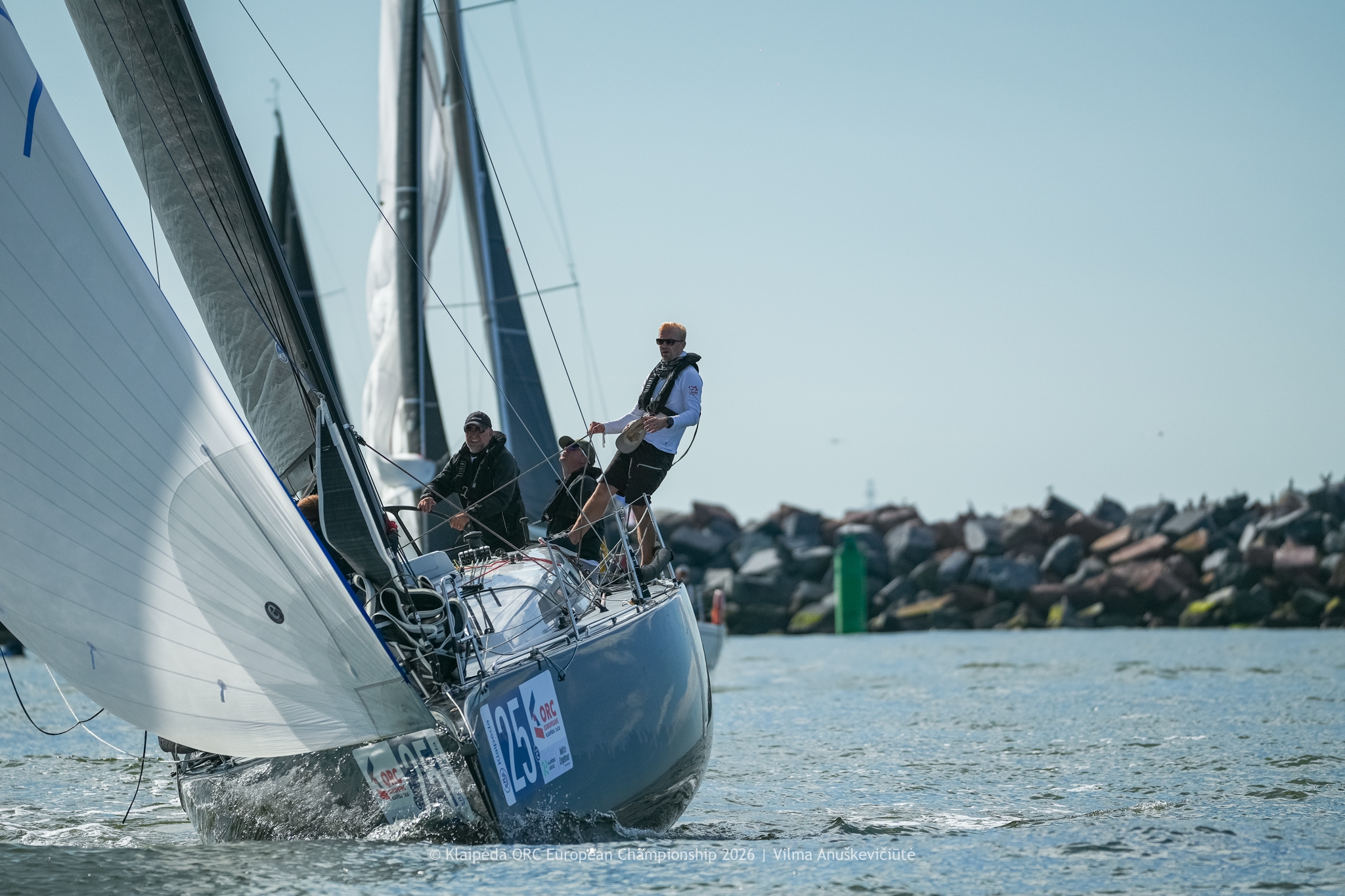 Arcona 340 SHADOW, capitaneado por Harles Liiv (EST) - Etapa Volfas Engelman - Campeonato Europeo ORC de Klaipėda 2026, Lituania © Vilma Anuškevičiūtė