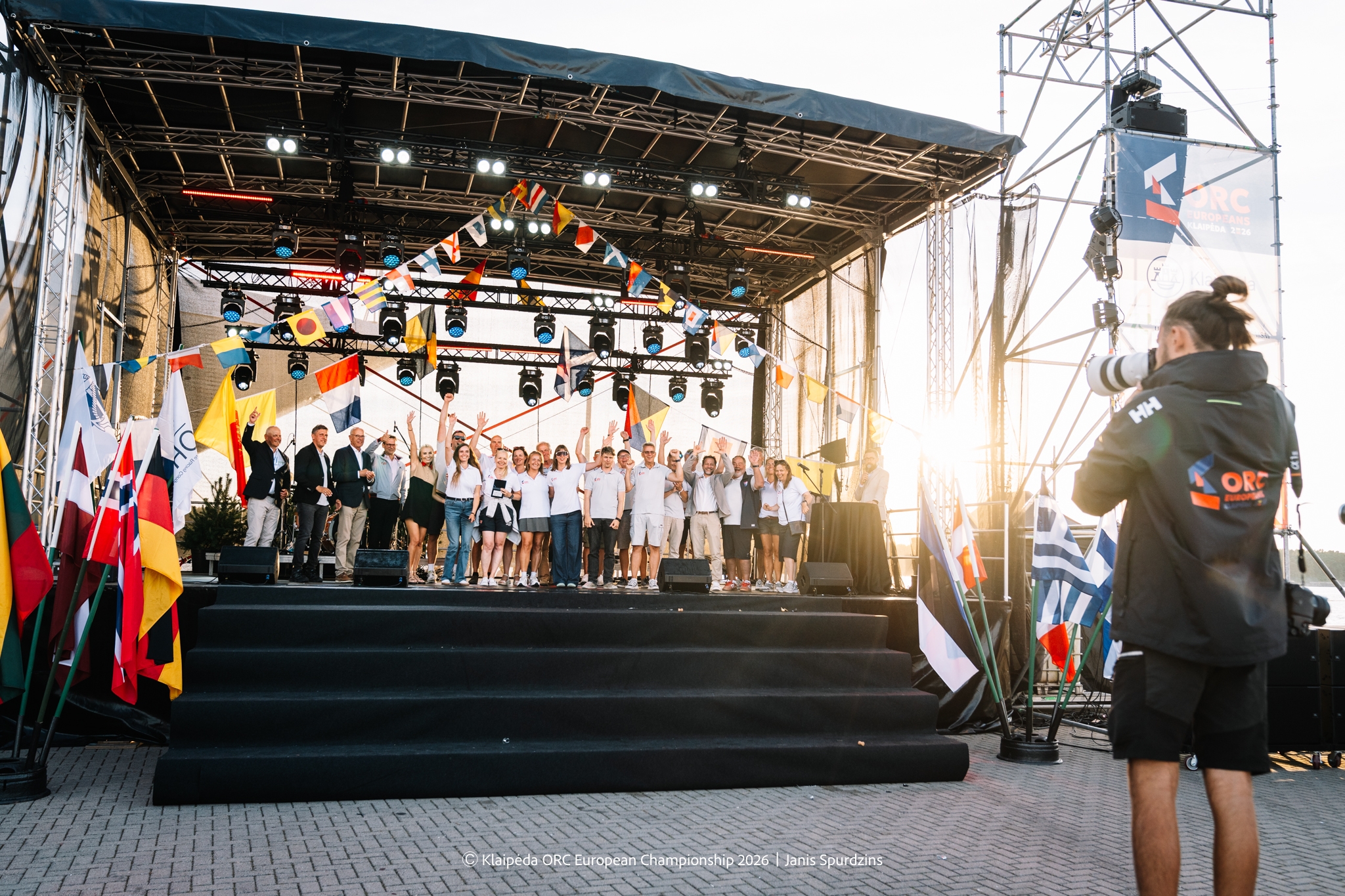 The organizing team - Klaipėda ORC European Championship 2026, Lithuania © Janis Spurdzins