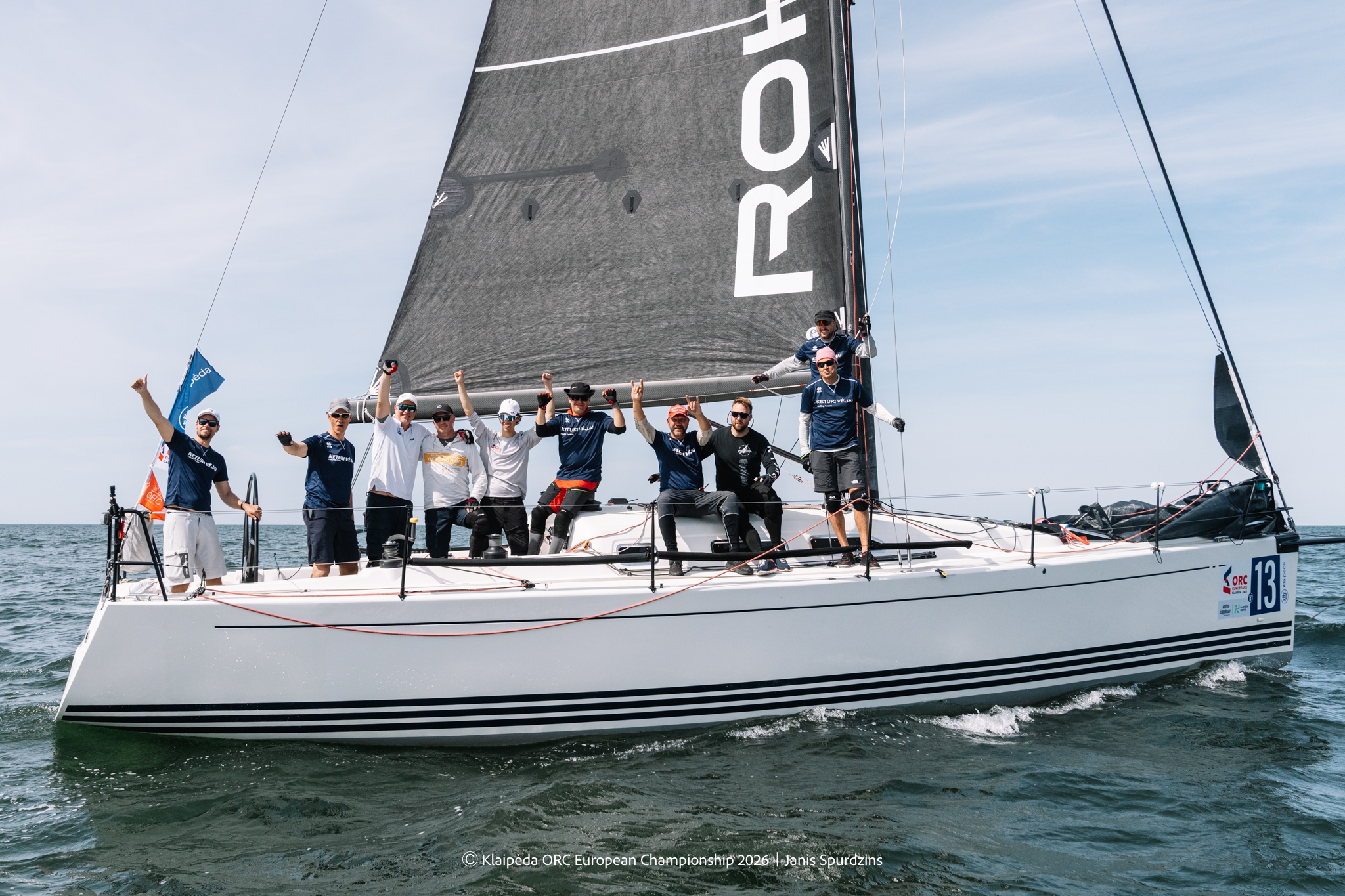 X-41 KETURI VEJAI by Karolis Janulionis (LTU) - Klaipėda ORC European Championship 2026, Lithuania © Janis Spurdzins