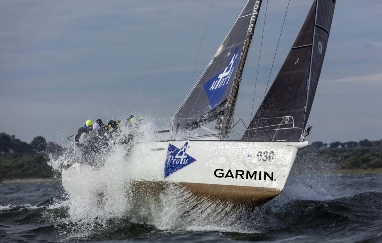 Garmin Team Pro4u - ONE OFF (modified First 36.7) by Patrik Forsgren (SWE) © Photo courtesy of the team's private collection