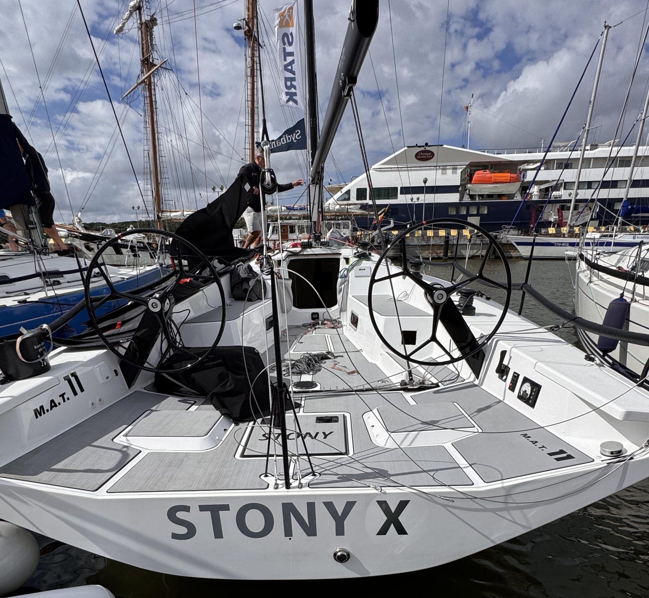 Denmark’s MAT 11 STONY X, skippered by Steen Toftebjerg © ORC