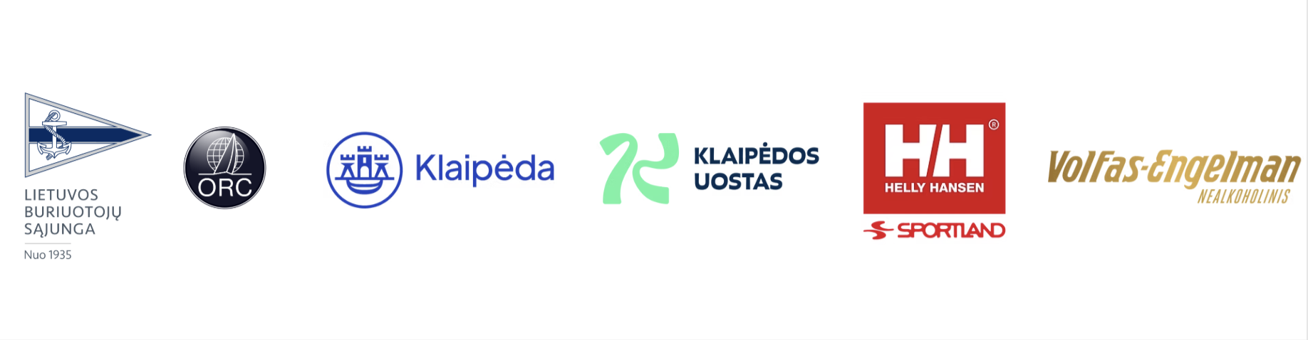Organizadores y patrocinadores - Europeos ORC 2026 Klaipeda LTU
