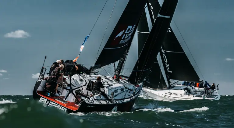 Champagne Sailing and Close Battles Define the Klaipėda City Municipality Leg