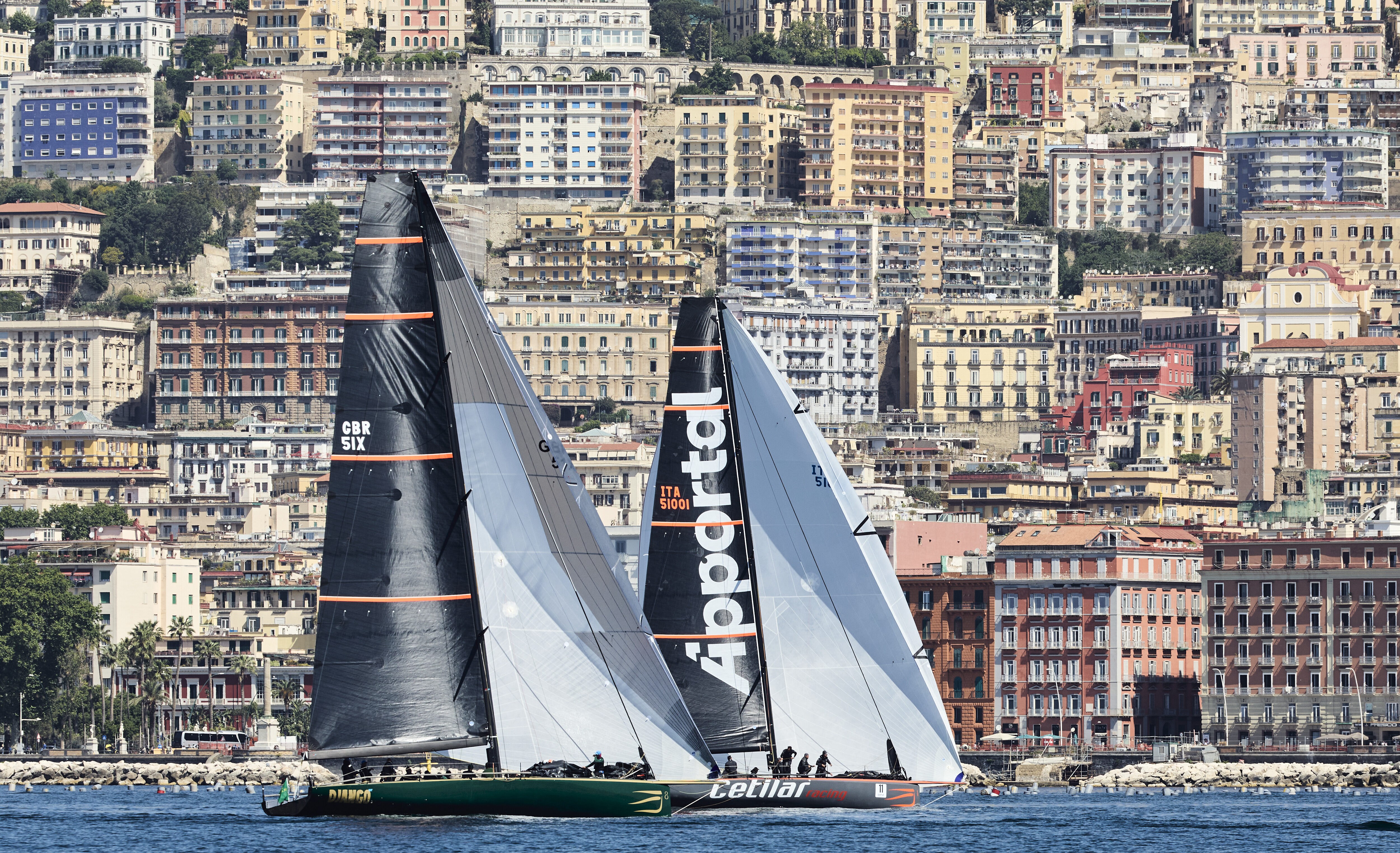 WallyRocket51s - Django WR of Giovanni Lombardi Stronati and RocketNikka of Roberto Lacorte - ORC World Championship 2026 | Tre Golfi Sailing Week 2026 © Studio Borlenghi