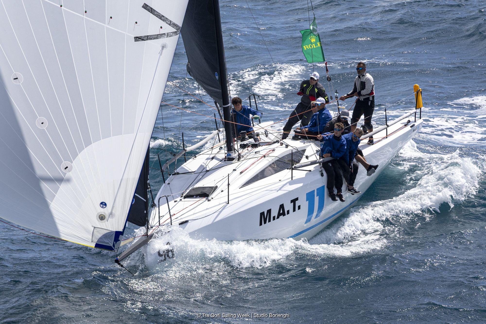 Mat-11 ROBE DA MAT by Luigi Buzzi (ITA), skippered by Joan Navarro Guiu with Peter Buhl at the helm - ORC World Championship 2026 | Tre Golfi Sailing Week 2026 © Studio Borlenghi