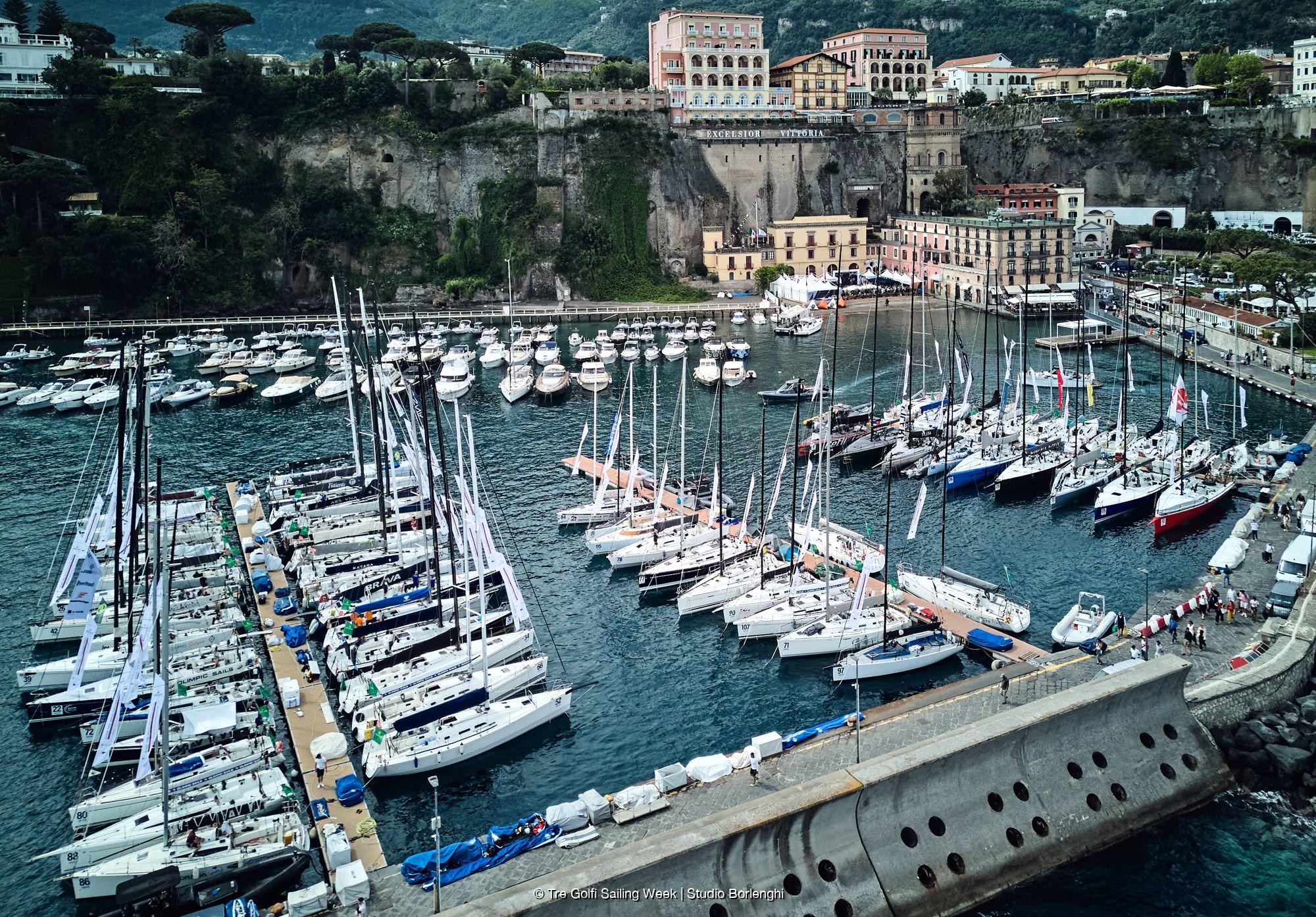 The Regatta Village and Marina in Sorrento - ORC World Championship 2026 | Tre Golfi Sailing Week 2026 © Studio Borlenghi