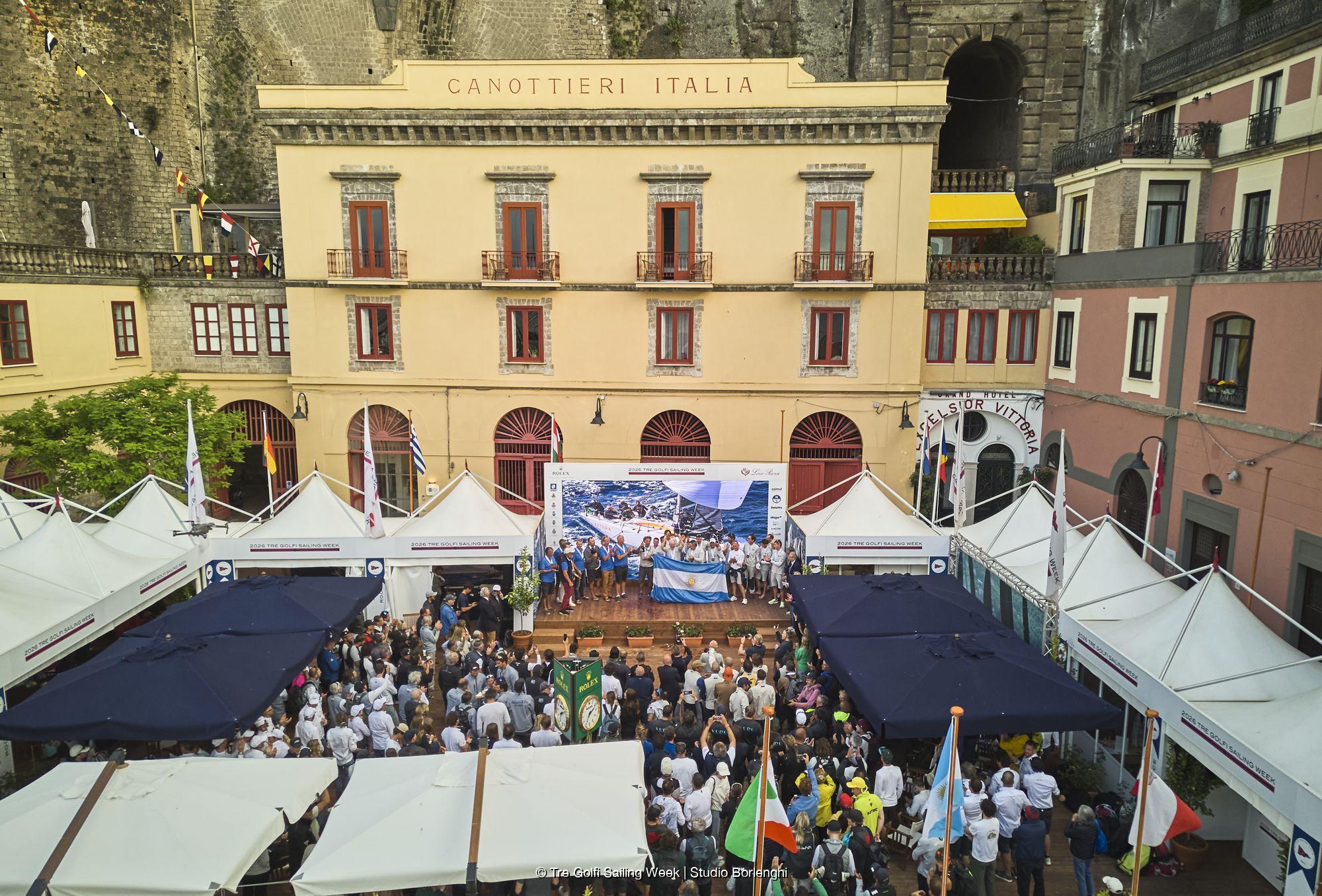 Prizegiving Ceremony - ORC World Championship 2026 | Tre Golfi Sailing Week 2026 © Studio Borlenghi