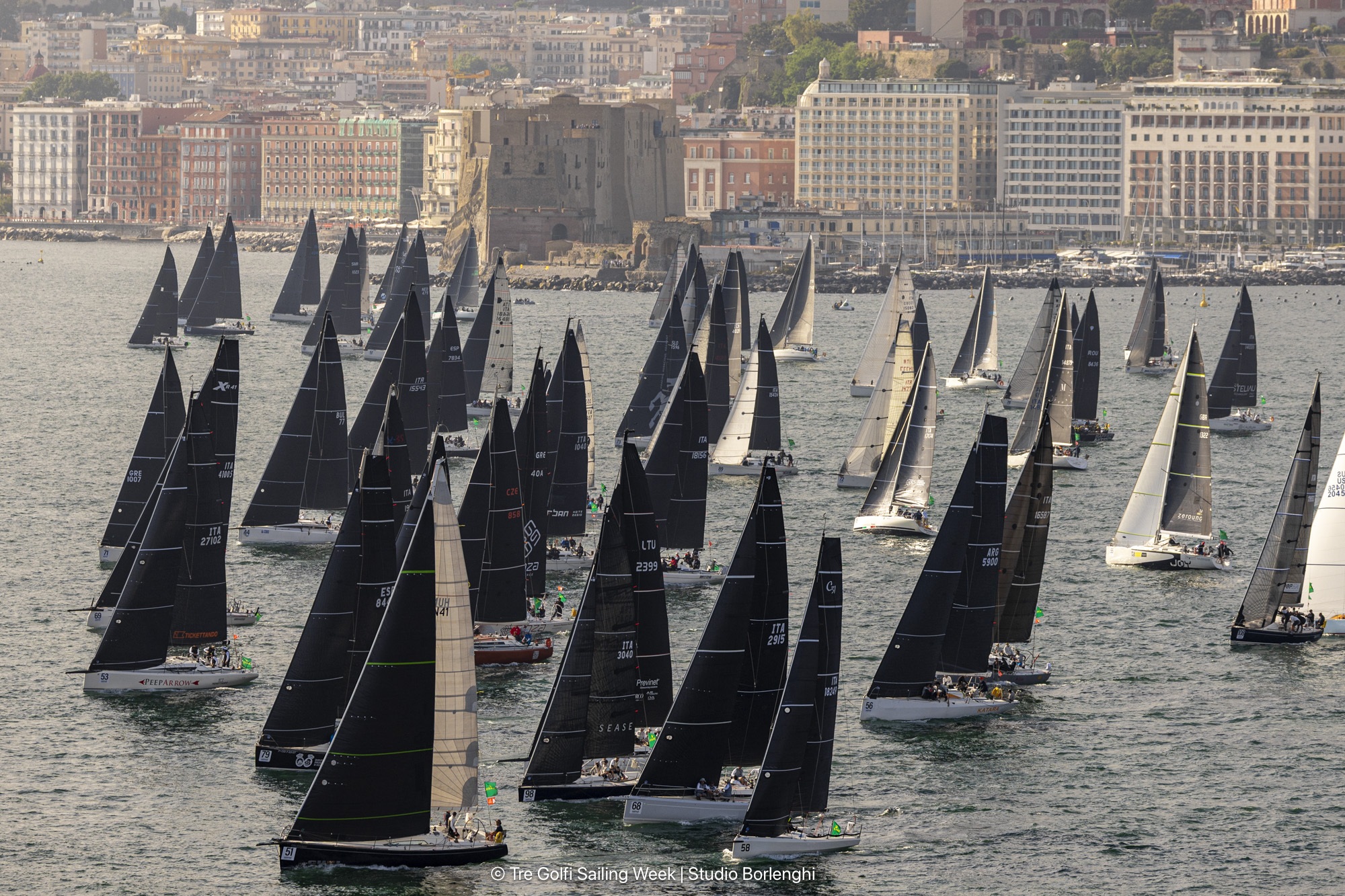 ORC B class start - ORC World Championship 2026 | Tre Golfi Sailing Week 2026 © Studio Borlenghi