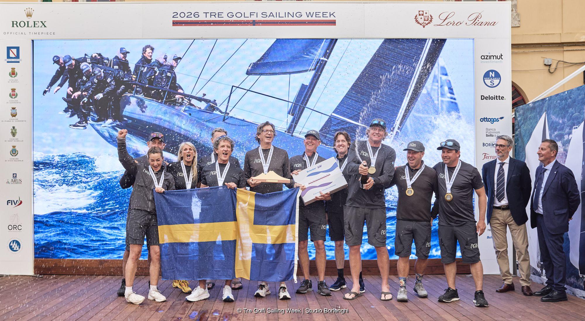 RAN team by Niklas Zennström (SWE) - ORC World Championship 2026 | Tre Golfi Sailing Week 2026 © Studio Borlenghi