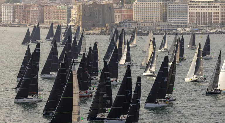 71st Regata Dei Tre Golfi Sets Off From Naples: The Long Offshore Race of the ORC World Championship 2026 is Underway