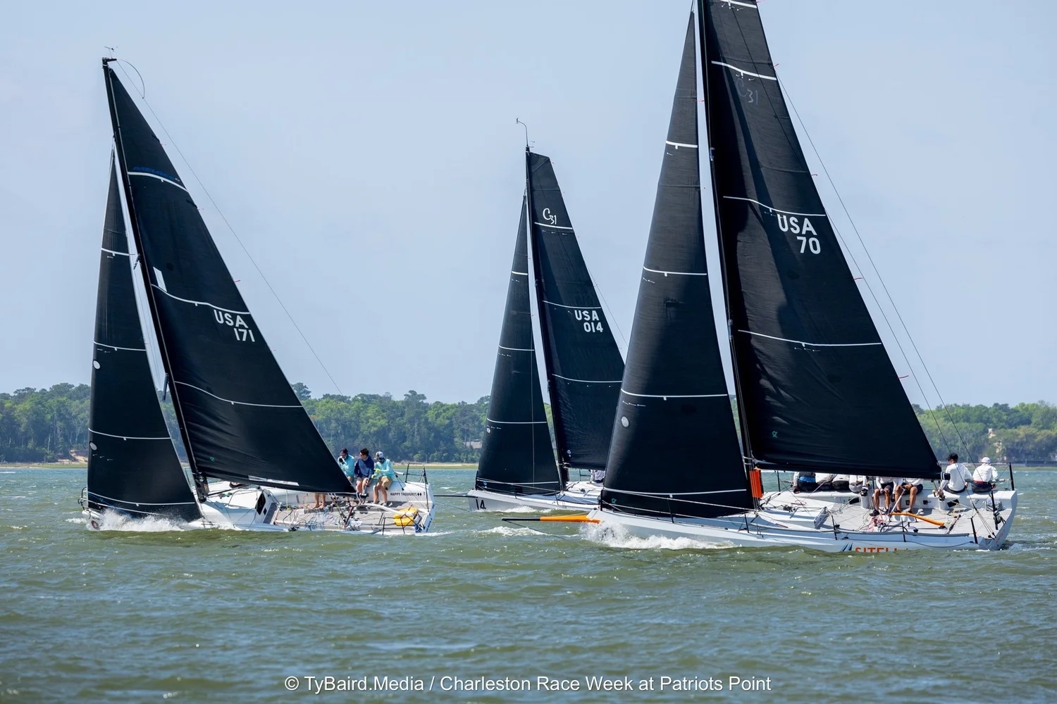 ORC Class A at Charleston Race Week 2026 at Patriots Point © Ty Baird