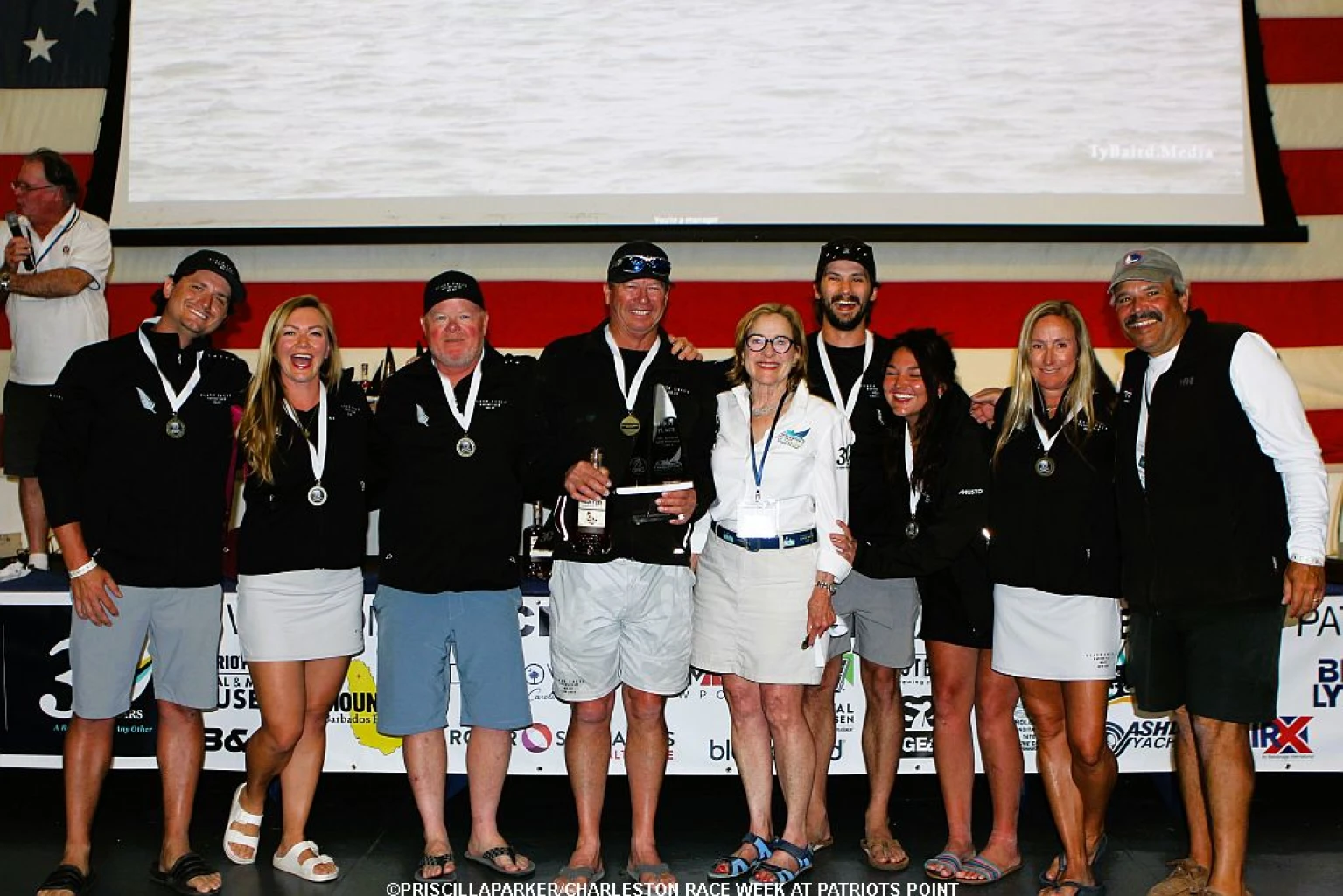 Mike Beaselys J80 BLACK SHEEP Gold medals in ORC SB Class B IMG 8267s jpg