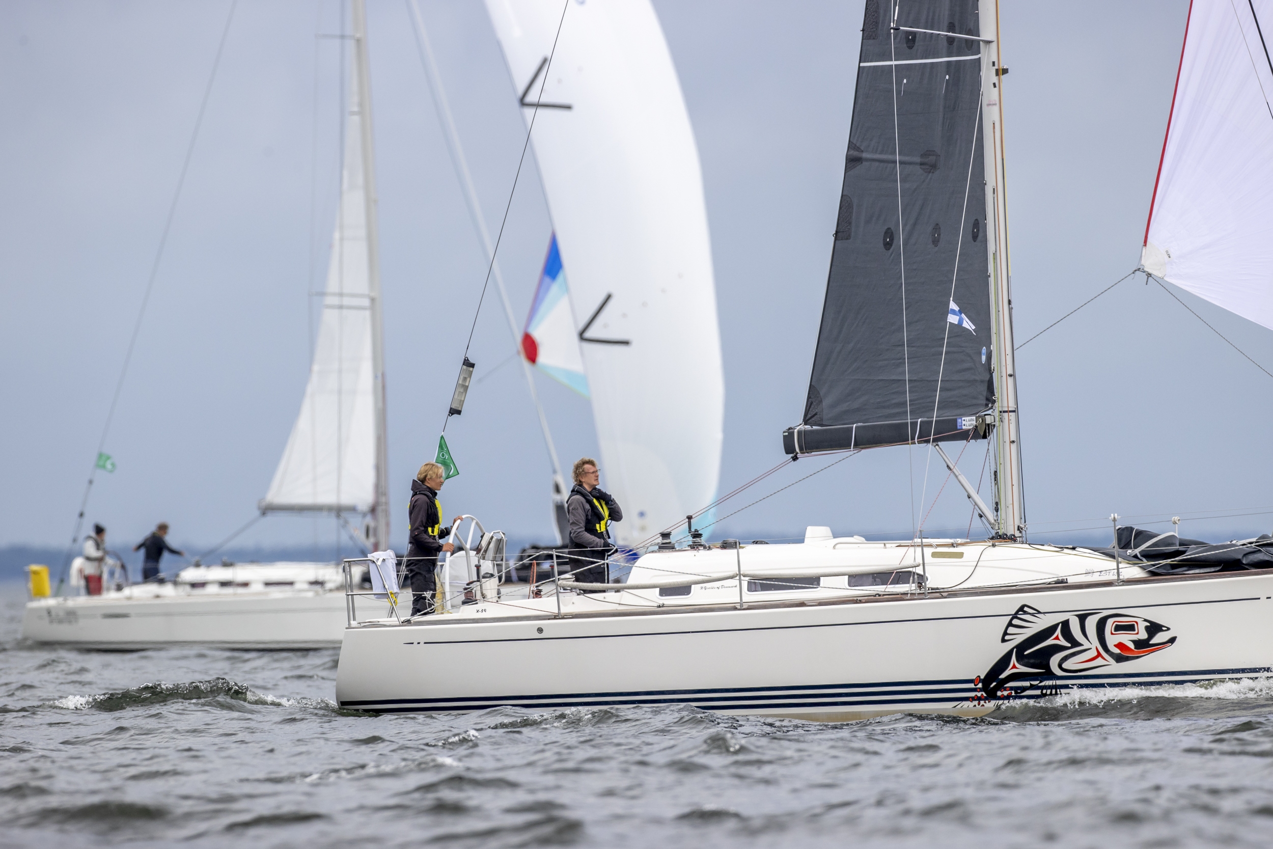 MASU (EST), X-34 with the father-son team of Andrus and Angus Aarna - Garmin ORC DH European Championship Helsinki 2025 © Pepe Korteniemi