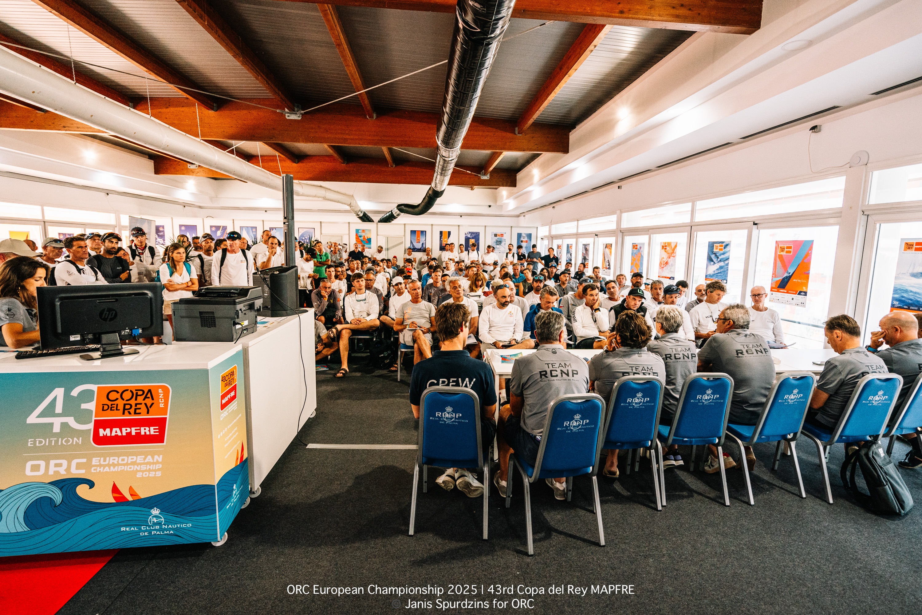 Skippers' Briefing - ORC European Championship 2025 | Cope del Rey MAPFRE © Janis Spurdzins for ORC