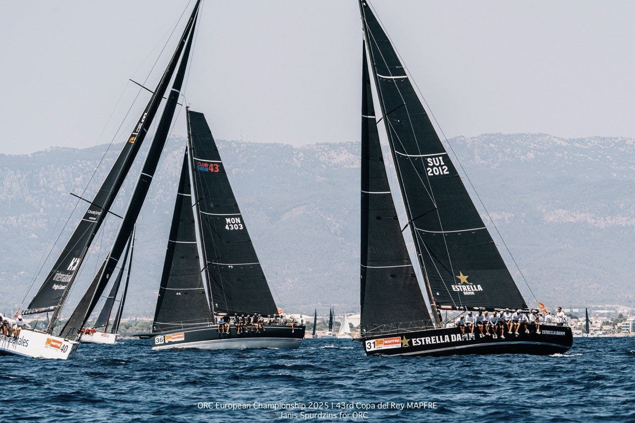 ESTRELLA DAMM (ClubSwan 42), skippered by Nacho Montes (ESP) - Sail Racing ORC A - ORC European Championship 2025 | Copa del Rey MAPFRE © Janis Spurdzins for ORC