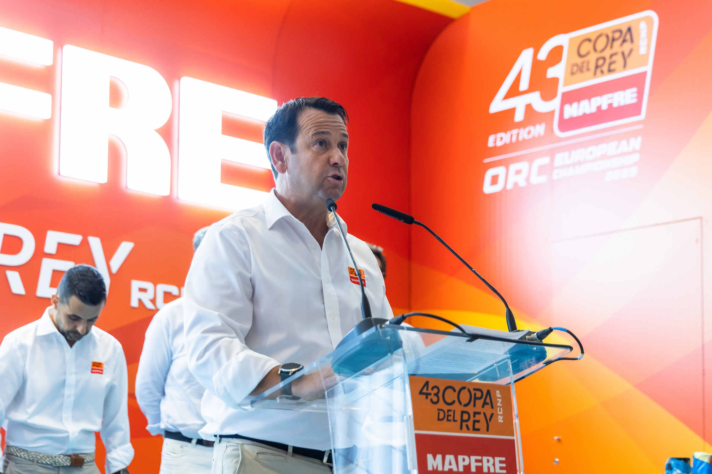 RCNP Director Manuel Fraga