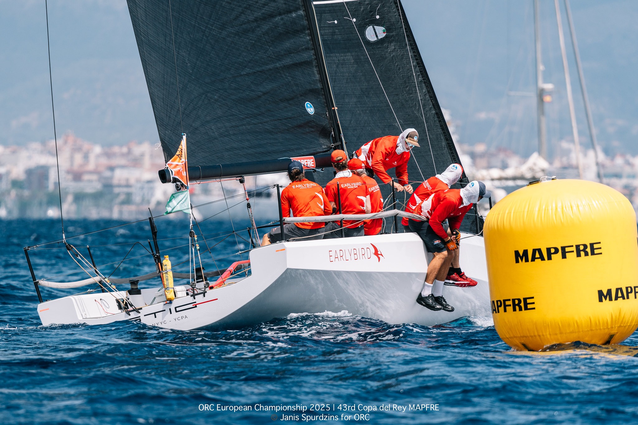 Cape 31 EARLY BIRD, skippered by Hendrik Brandis - ORC European Championship 2025 | Copa del Rey MAPFRE © Janis Spurdzins for ORC