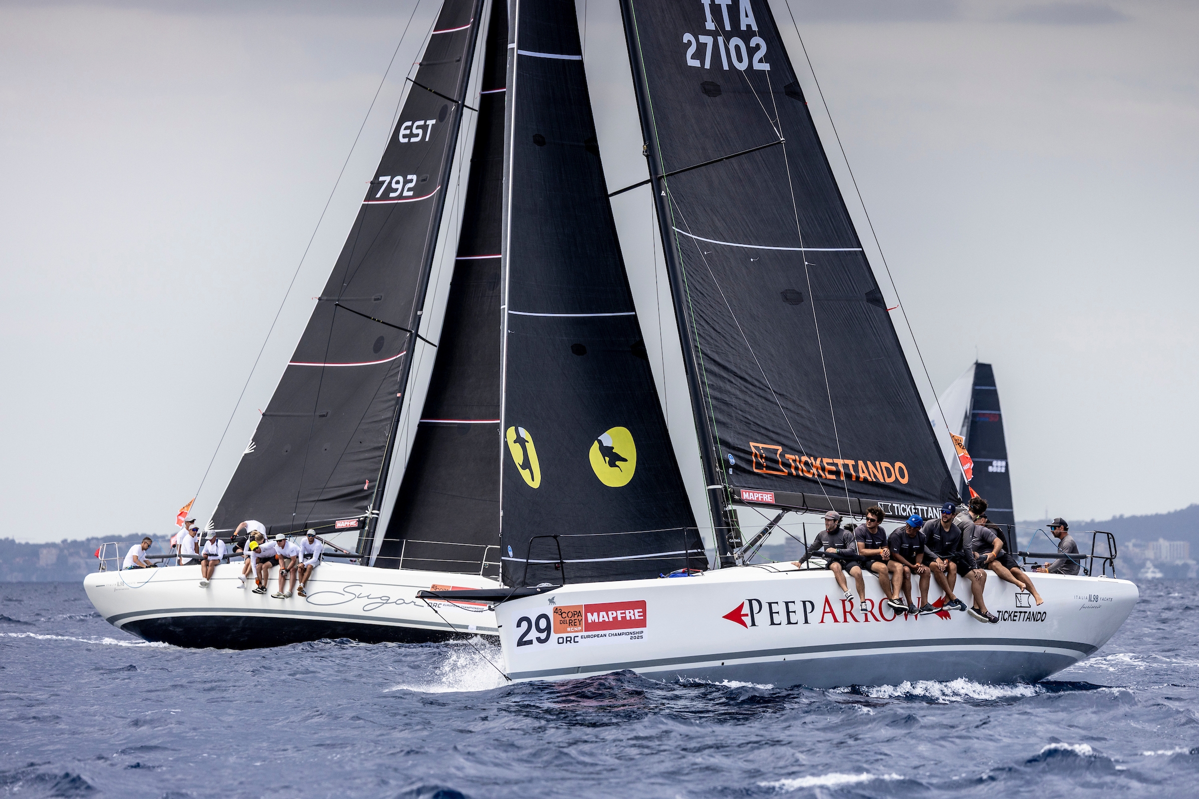 GUARDAMAGO 3, the Italia Yachts 11.98 owned and skippered by Massimo Romeo Piparo - ORC European Championship 2025 | Copa del Rey MAPFRE © María Muiña