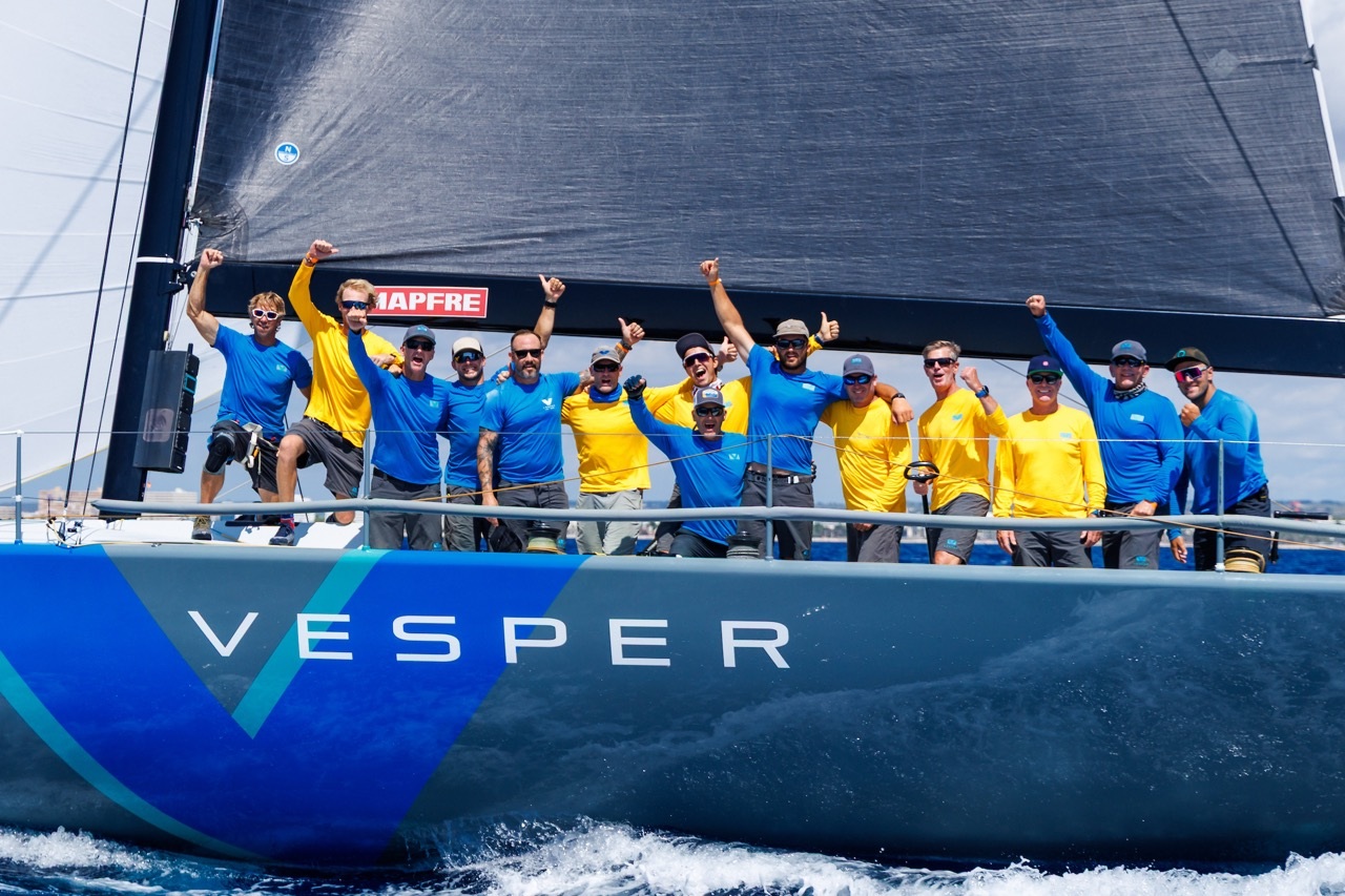 TP52 VESPER, owned and helmed by David Team - ABANCA ORC 0 - ORC European Championship 2025 | Copa del Rey MAPFRE © Nico Martinez