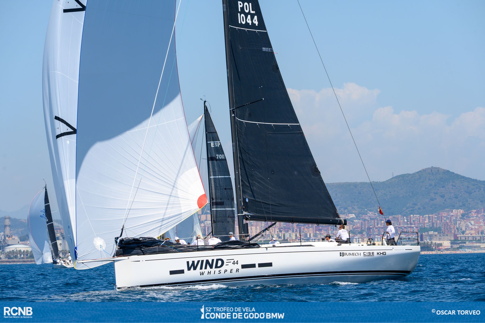 Polish team aboard Windwhisper44, skippered by Joan Navarro