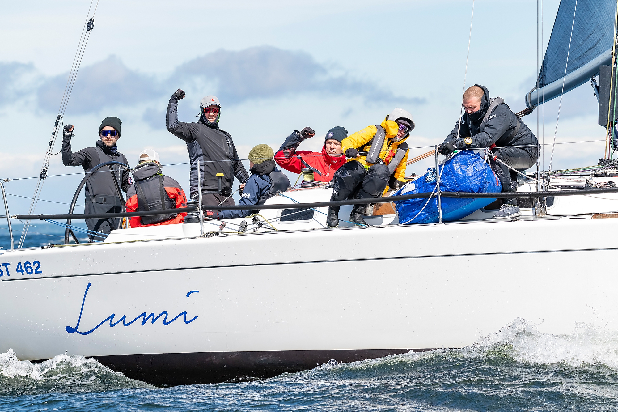 LUMI (First 34.7) with Kevin Jakobson at the helm - Baltic Offshore Week 2026 Tallinn EST © Aleksandr Abrosimov