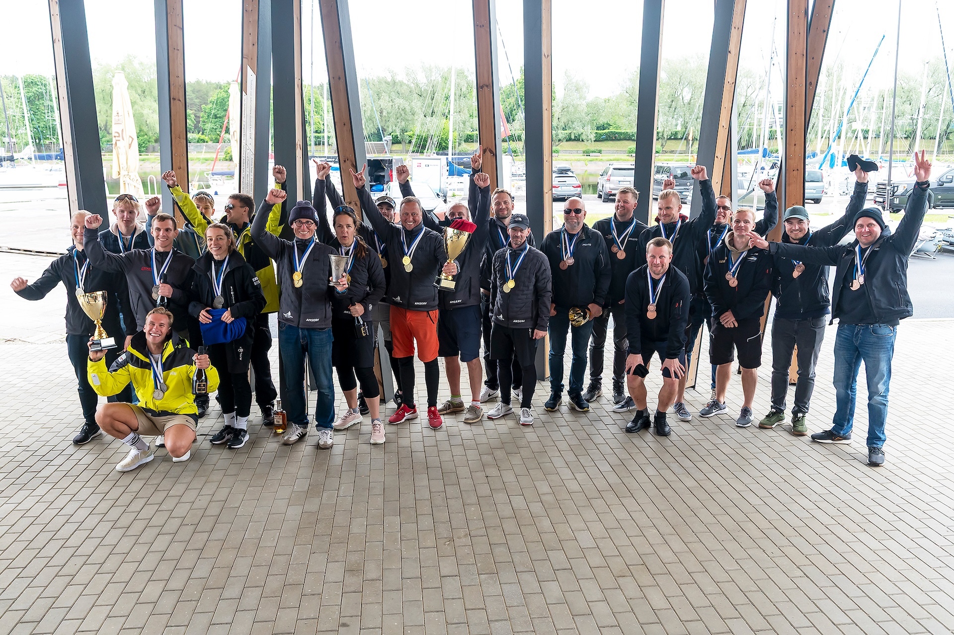 Top 3 teams  - Baltic Offshore Week 2026 Tallinn EST © Aleksandr Abrosimov