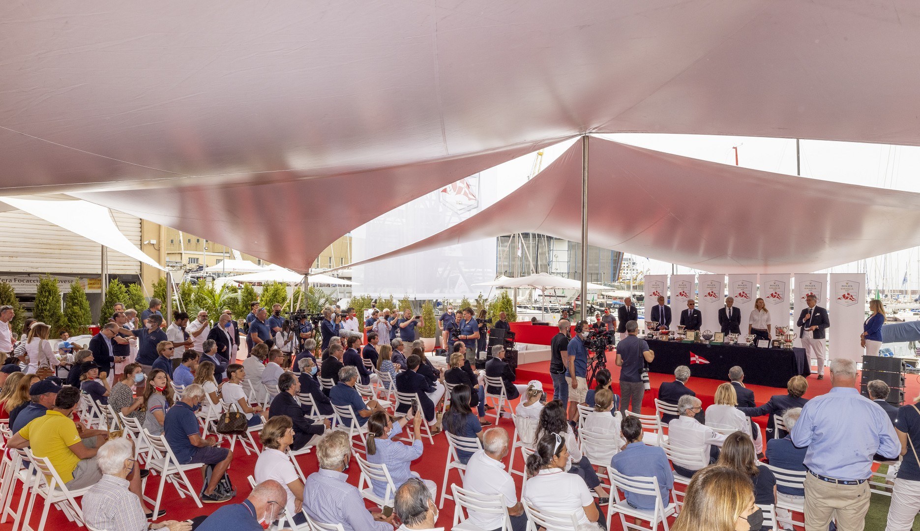 Rolex Giraglia 2021 Prize Giving at the Yacht Club Italiano