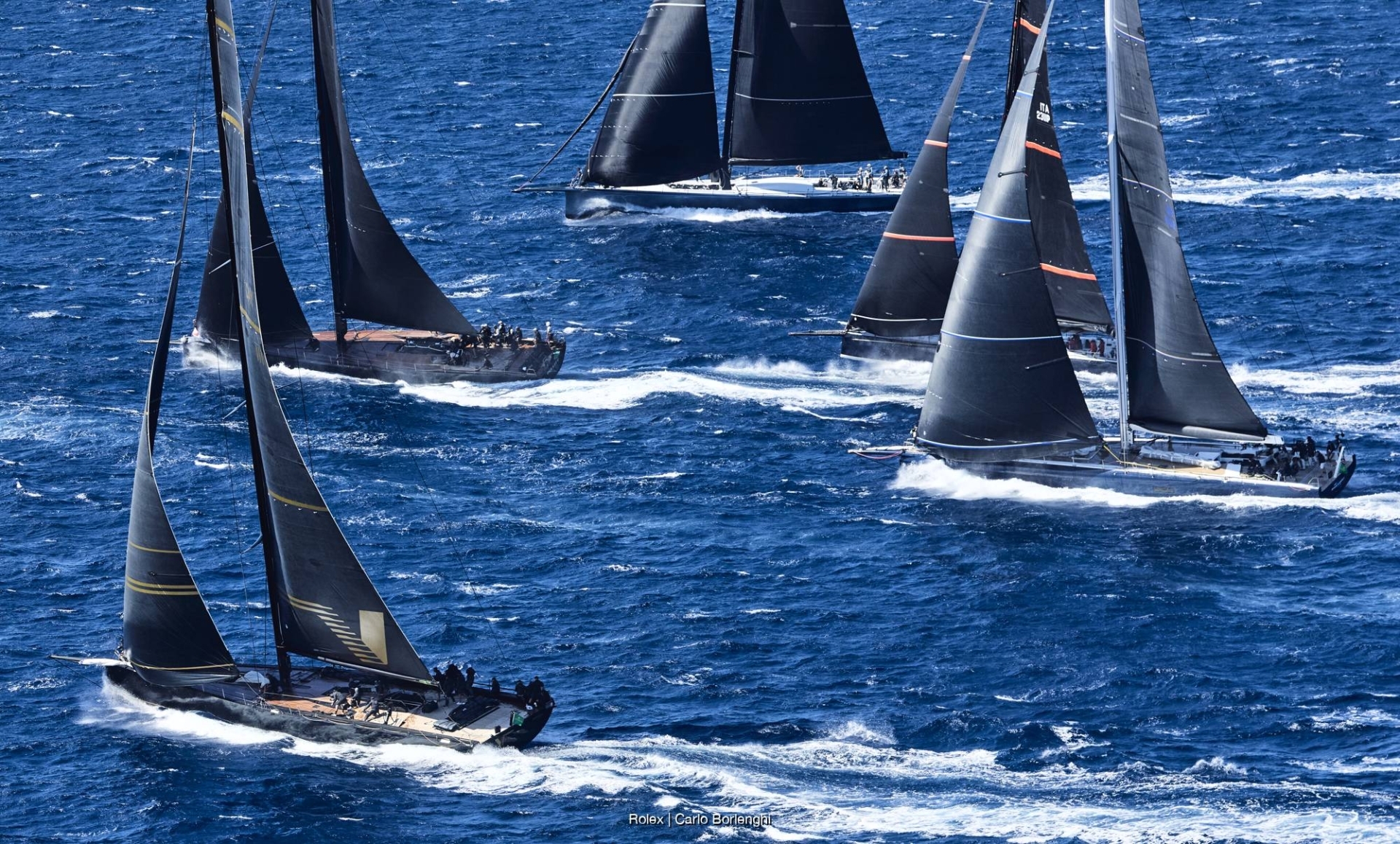 Maxi 1 class, Maxi Yacht Rolex Cup 2025. Photo credit: Rolex/Carlo Borlenghi