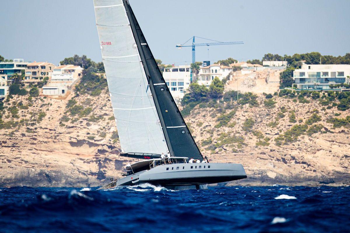 The 84-foot Nigel Irens-designed Allegra © SaillingEnergy