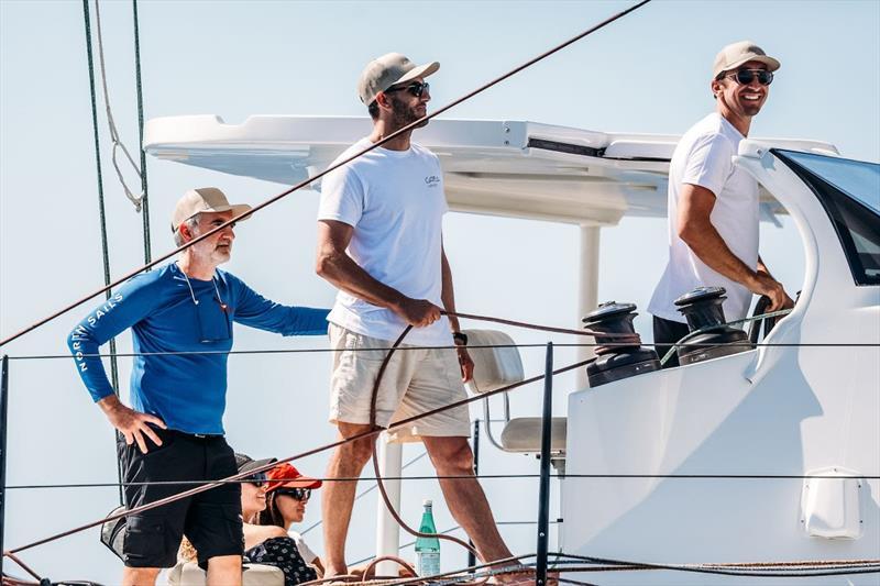 Davide Battistin onboard Gaea - 2025 Multihull Cup Day 2 ©www.sailingenergy.com