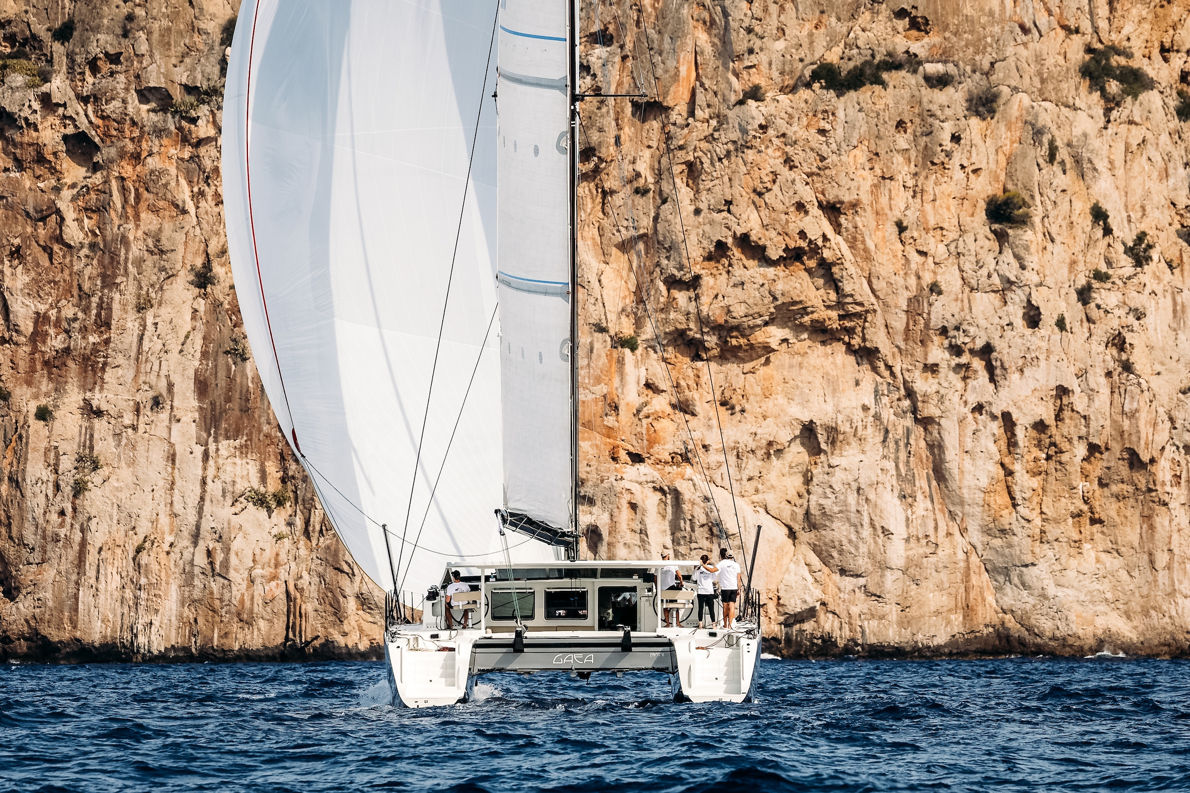 Gaea racing at the Multihull Cup | ©Sailing Energy