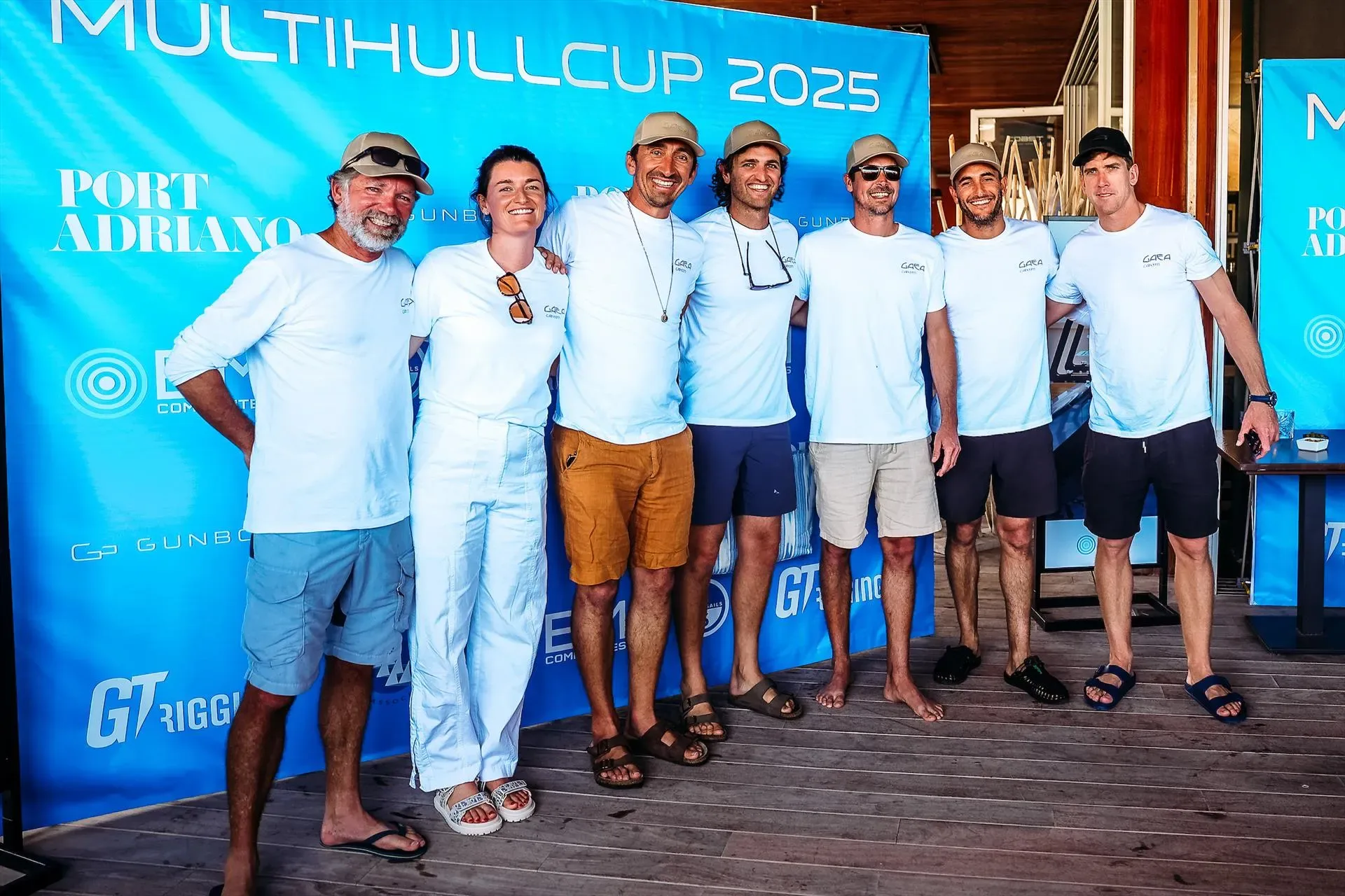 America’s Cup winners Peter Burling and Blair Tuke on board GAEA - Multihull Cup 2025 © www.sailingenergy.com