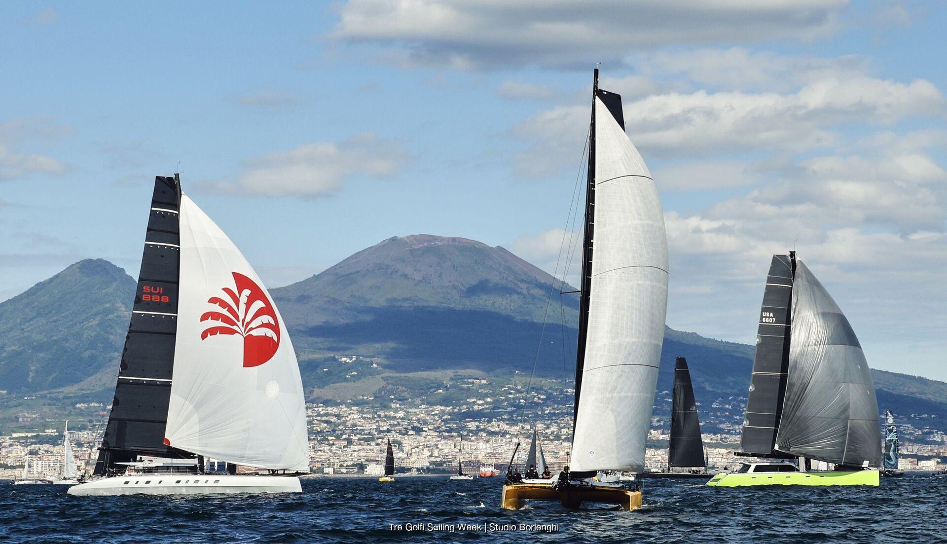 Tre Golfi Multihull Trophy © Tre Golfi Sailing Week 2025 | Studi Borlenghi