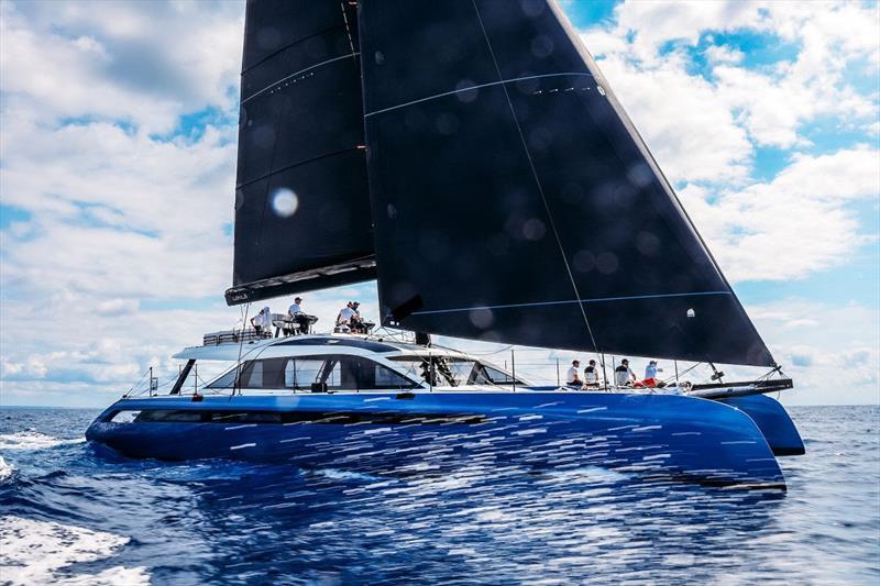 Gunboat 72 Layla with flying bridge - Multihull Cup 2025 © www.sailingenergy.com