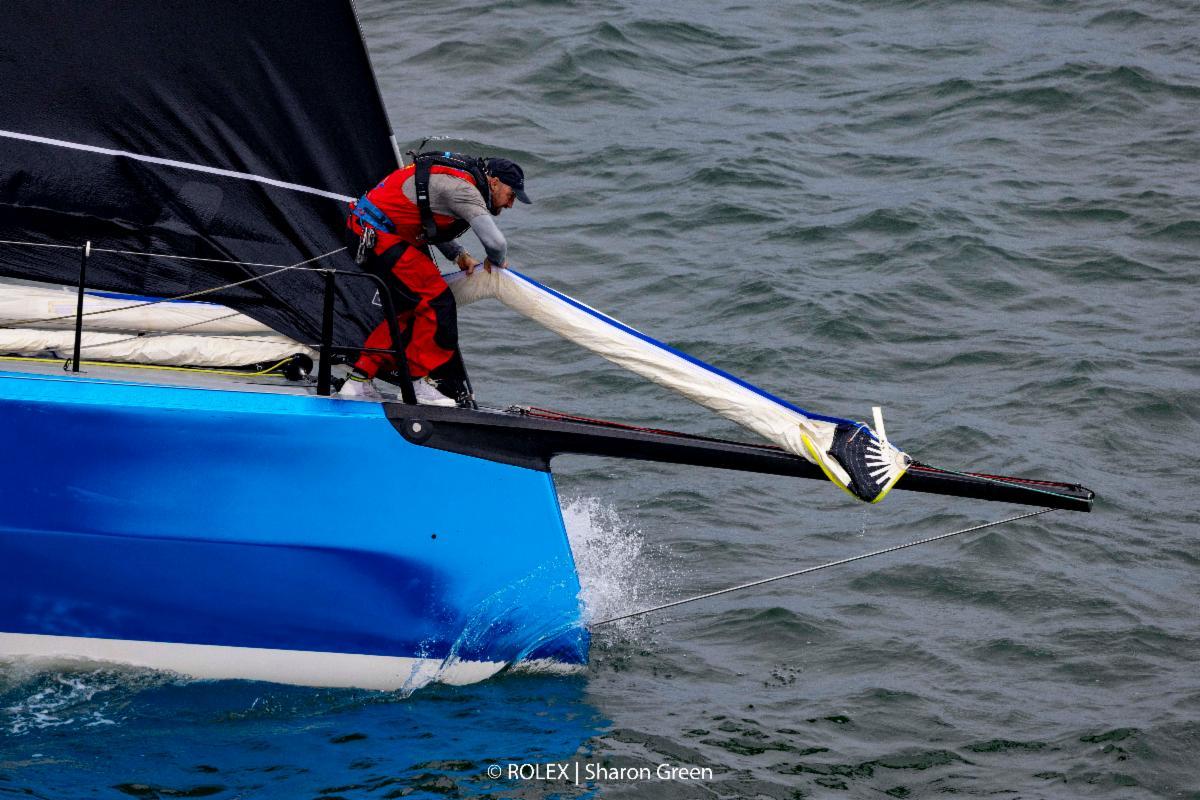 Following her podium finish at the 2025 Rolex Big Boat Series and Fastest Passage in the 2026 Pacific Cup, the Infiniti 52 Zeus returns to vie for the title of ORC North American Champion. © Rolex | Sharon Green