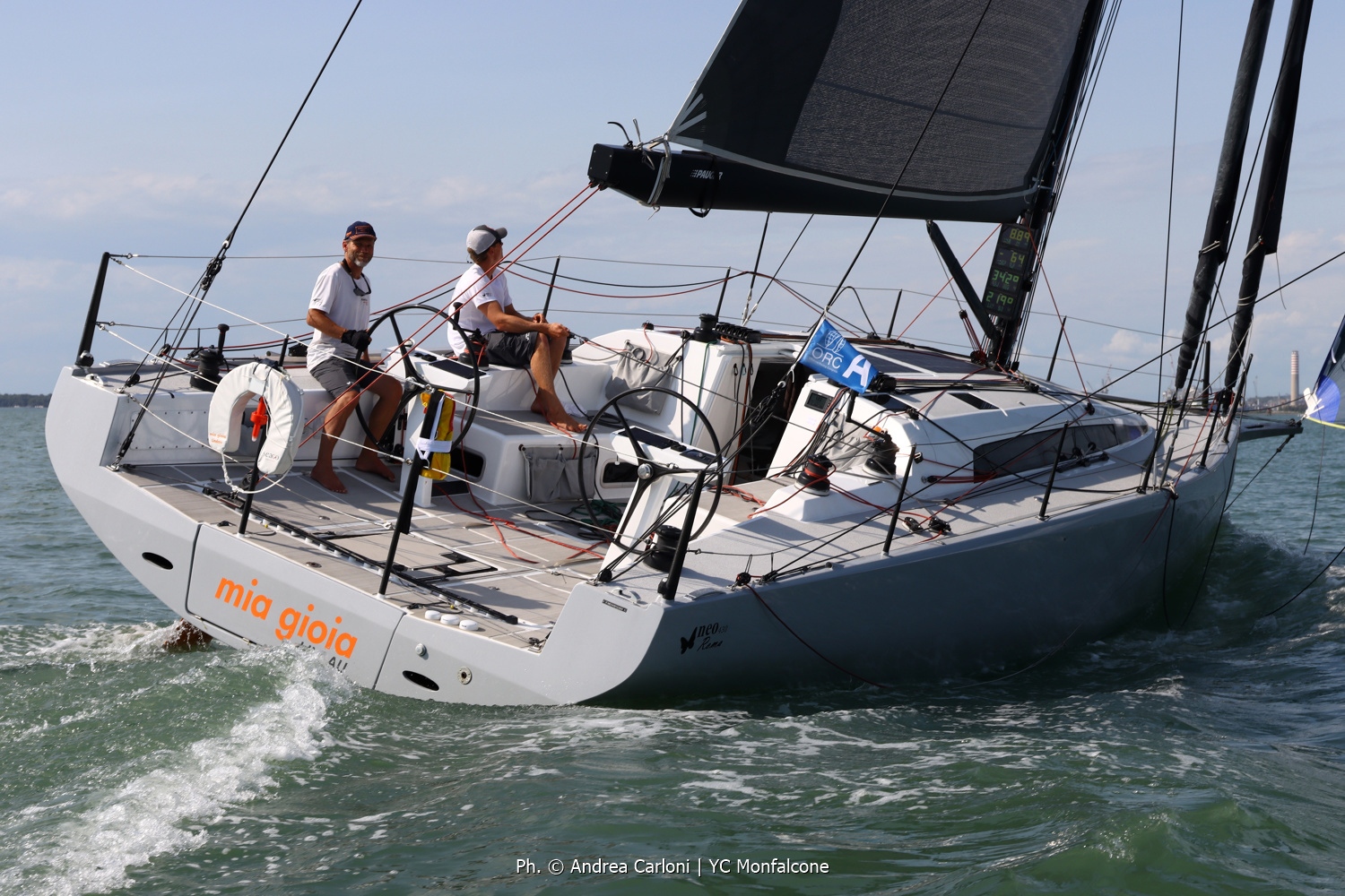 MIA GIOIA (Neo 430 Roma, GER) - Martin Buck and Yves de Block - ORC DH World Championship 2025 Monfalcone © Andrea Carloni