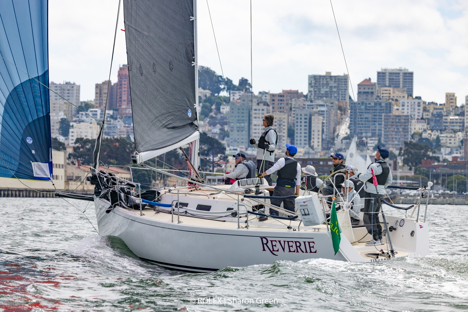 Reverie, the J/109 owned and skippered by John Arens