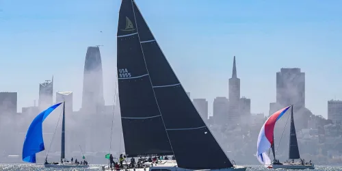 Two races sailed in perfect conditions for ORC class at Rolex Big Boat Series