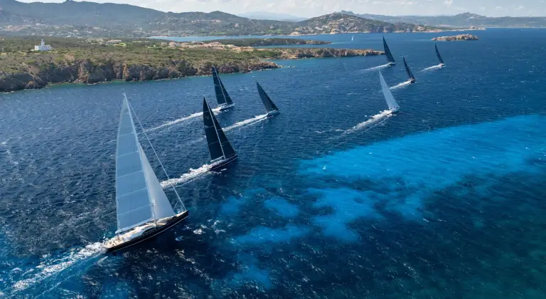 Champagne sailing on day 2 of Rolex Swan Cup