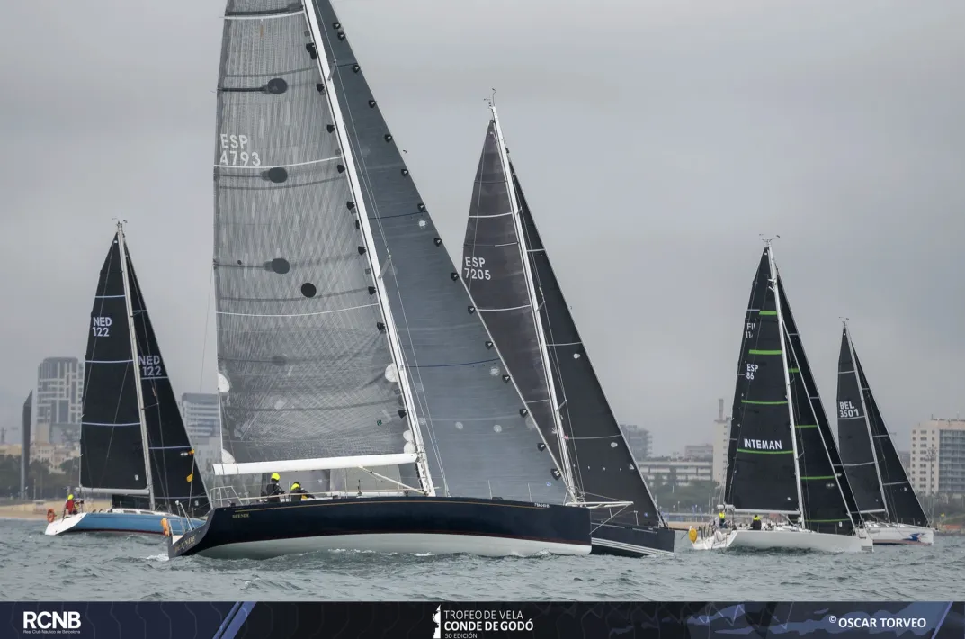 The wind played a crucial role in the thrilling day of the Conde de Godó Sailing Trophy