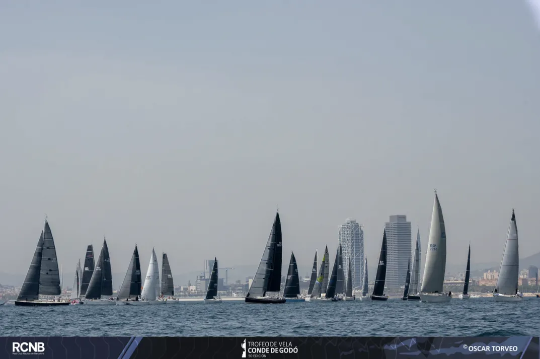 A generous Garbí wind put the finishing touch to the 50th Conde de Godó Sailing Trophy in Barcelona