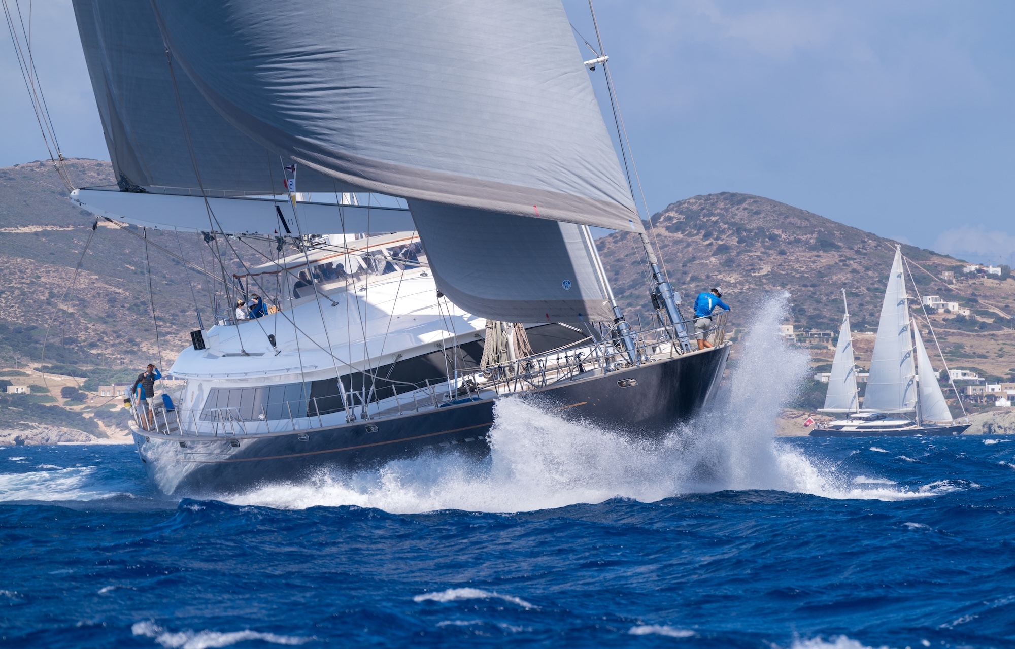 Perini Navi 49.8 m ALMYRA II © Quin Bisset - StudioILLUME