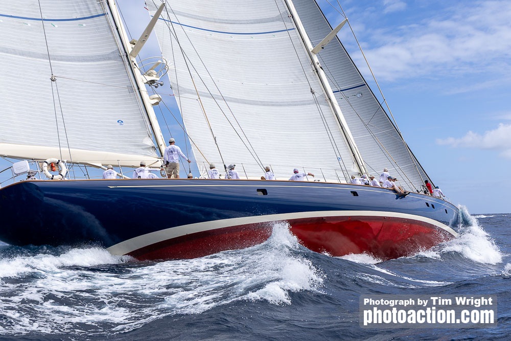 German Frers 140ft (42m) ketch Rebecca © Tim Wright photoaction.com